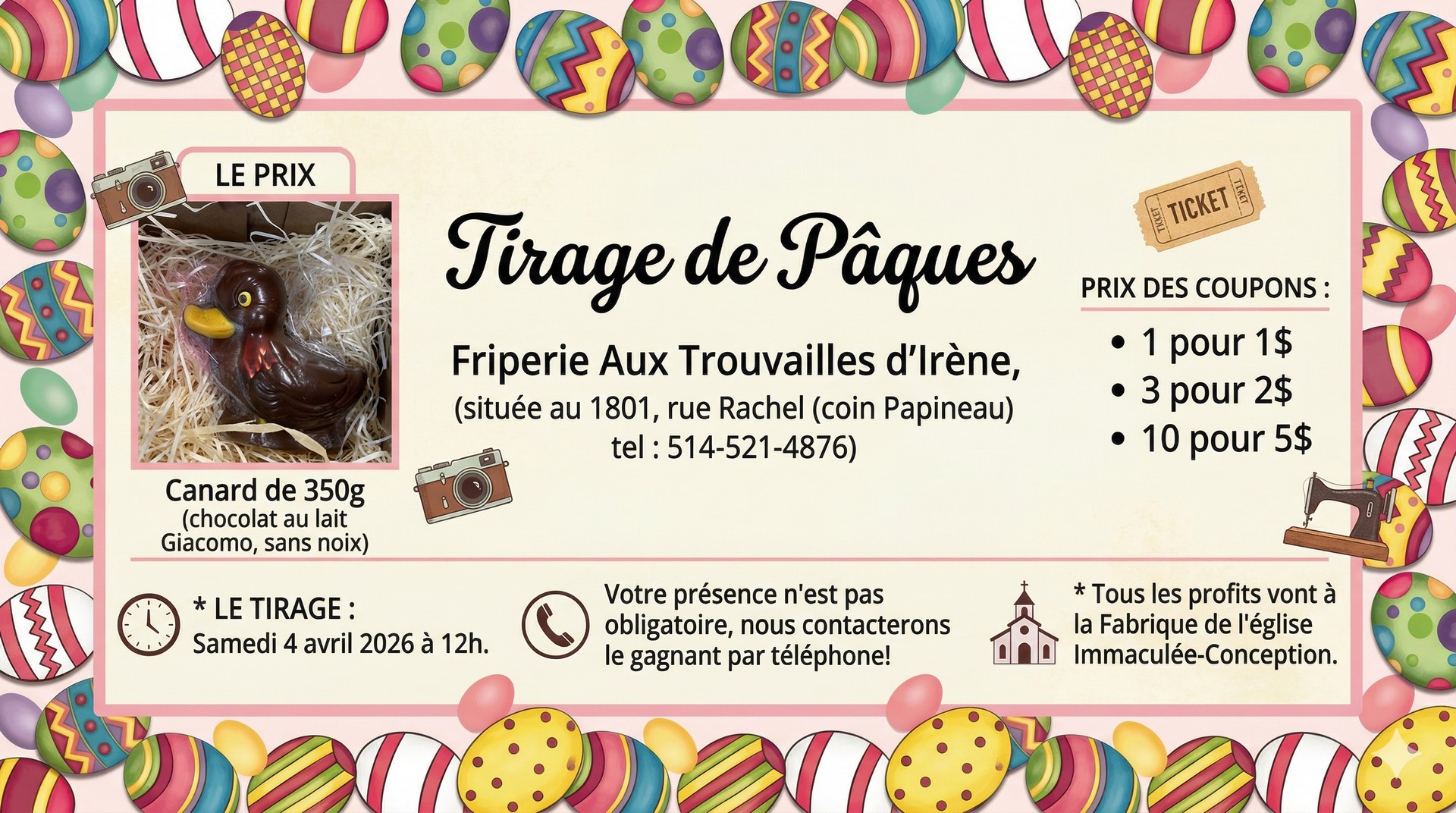 Événements à venir